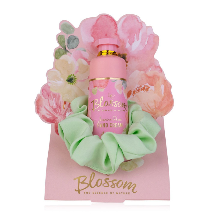 Coffret crème mains +chouchou BLOSSOM