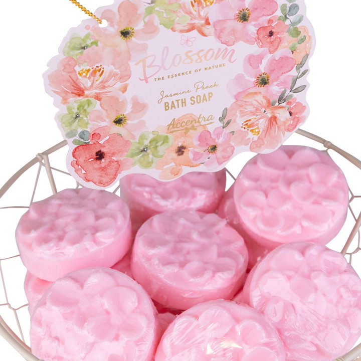 Savon Fleur BLOSSOM, senteur Jasmine Peach