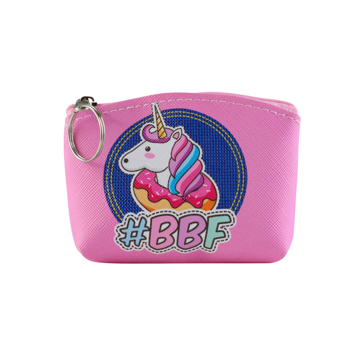 PROMO Portes Monnaie MAGICAL UNICORN (10x7x2 cm), 6 modèles assortis