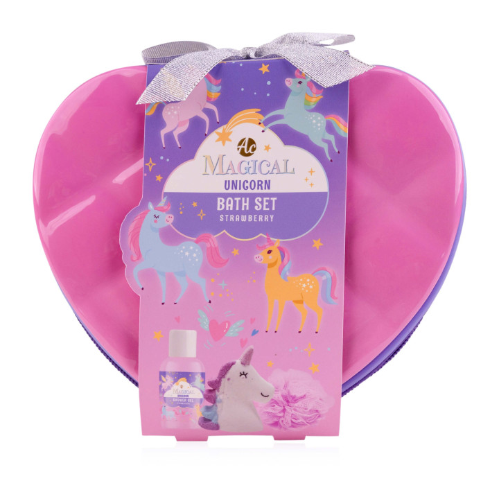 Coffret pour le bain MAGICAL UNICORN,2 modèles et senteurs assortis