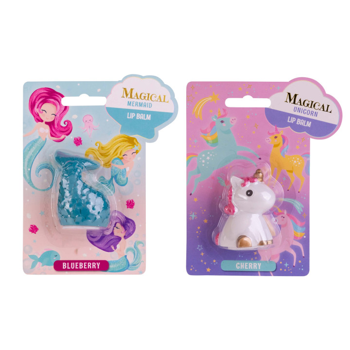 Baumes lèvres MAGICAL UNICORN,2 modèles assortis