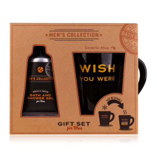 Coffret pour la douche+ tasse magique MEN'S COLLECTION