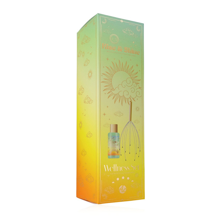 Coffret Gel douche+ masseur de tête RISE AND SHINE