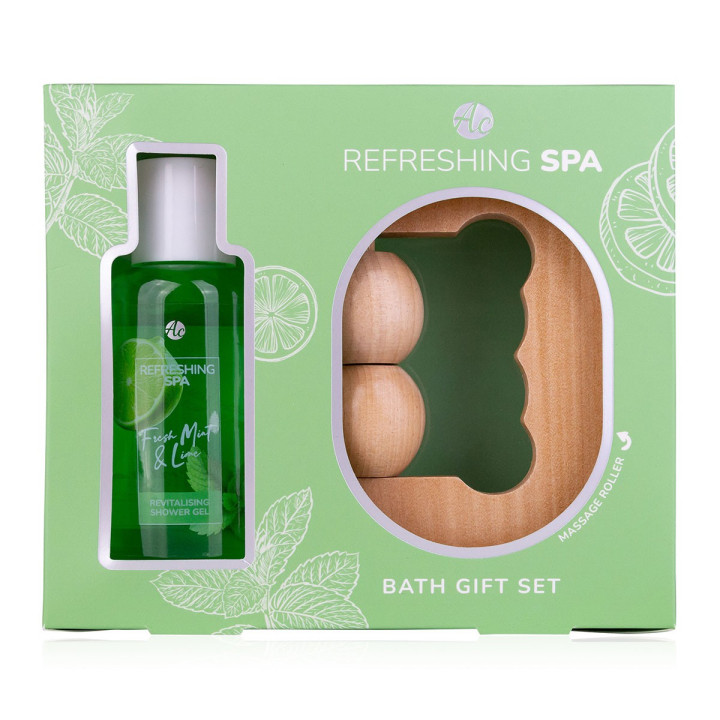 Coffret Gel douche+ appareil massage SPA COLLECTION