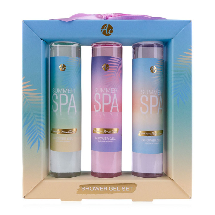 Coffret 3 Gels douche SUMMER SPA