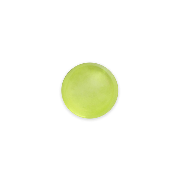 Perle de bain ronde transparent vert, Senteur Pomme