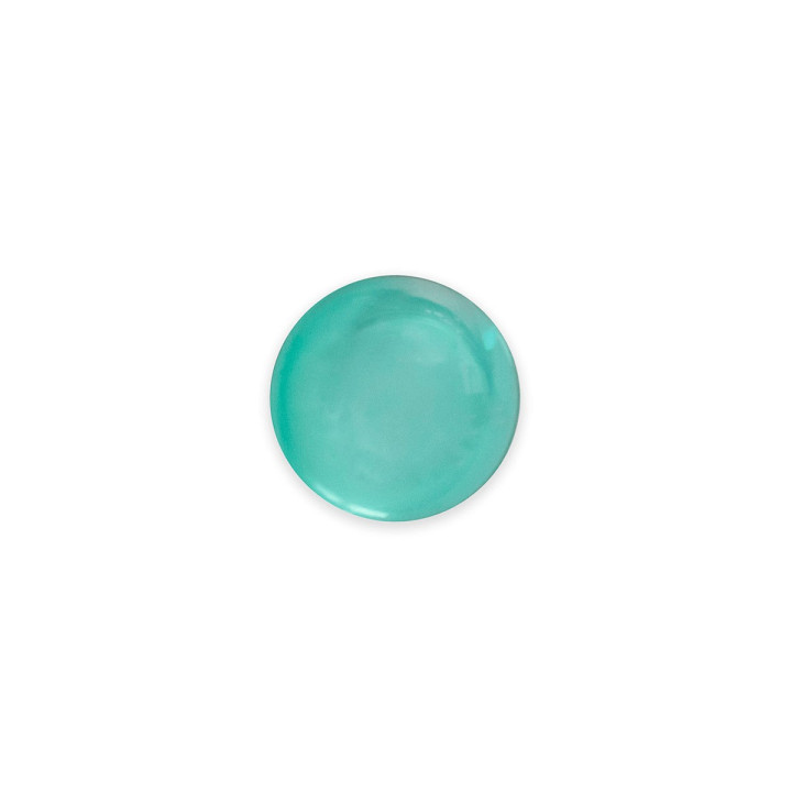 Perle de Bain ronde transparent turquoise, Senteur Marine