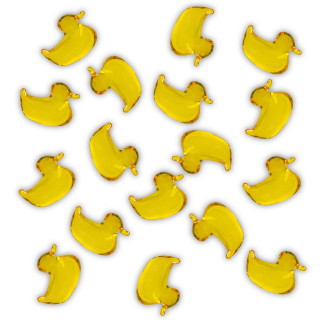 Perle de bain Canard jaune, Senteur Citron