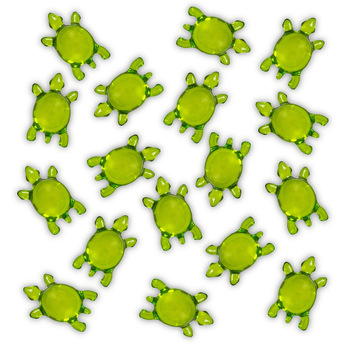 Perle de bain Tortue vert, Senteur Citron & Kiwi