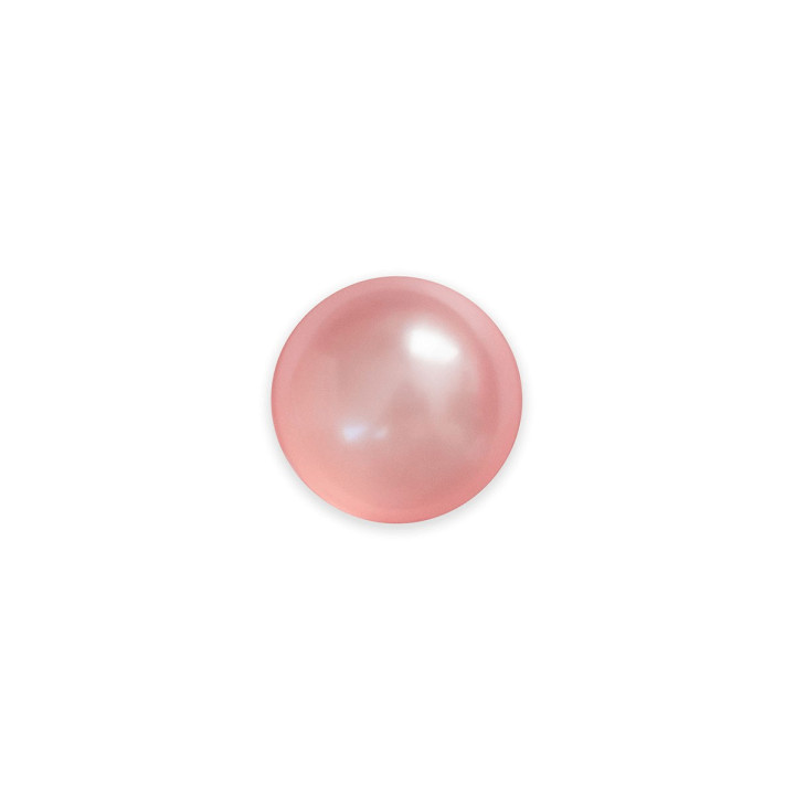 Perle de bain ronde rose nacré, Senteur Rose