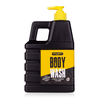 PROMO Distributeur de gel douche 740ml  BATH & BODY TOOL, senteur Bois de santal & Musc