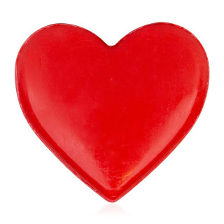 Savon CŒUR ROUGE 25g, senteur Rose