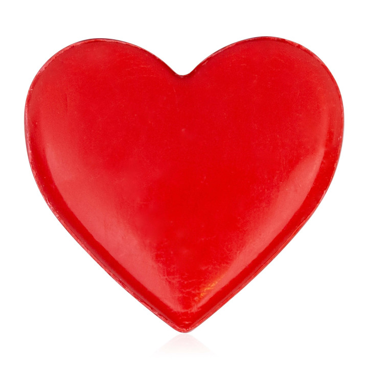 Savon CŒUR ROUGE 25g, senteur Rose