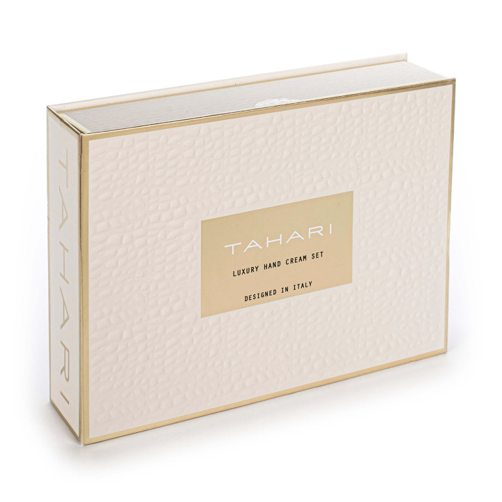 PROMO  Coffret 3 crèmes mains TAHARI, 3 senteurs