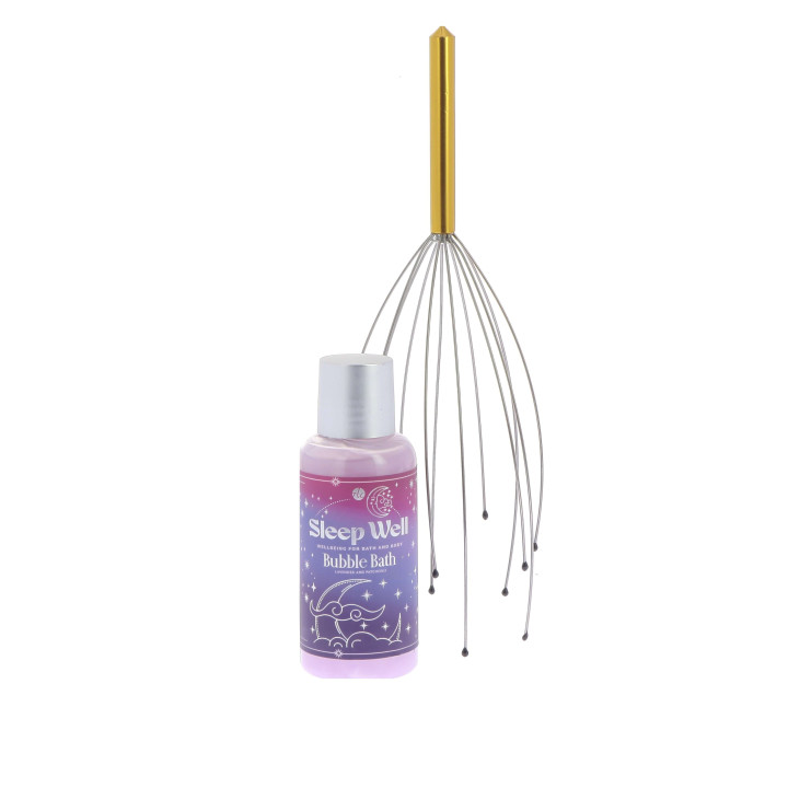 Coffret Gel douche+ masseur de tête SLEEP WELL