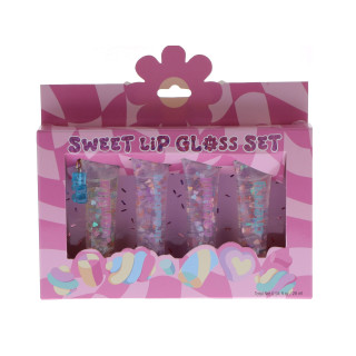Coffret 4 Lipgloss parfumés DREAM POP, 4 senteurs