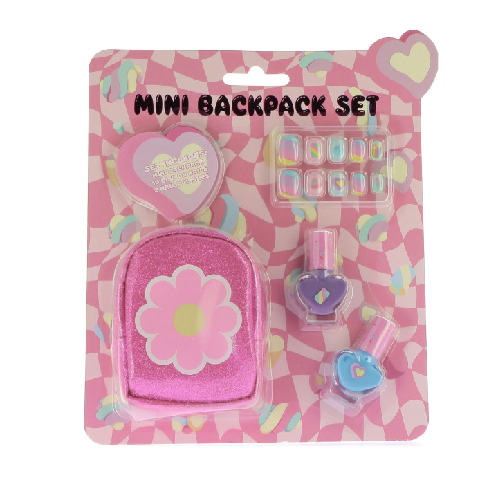 PROMO Coffret pour les ongles+ porte monnaie fleur DREAM POP