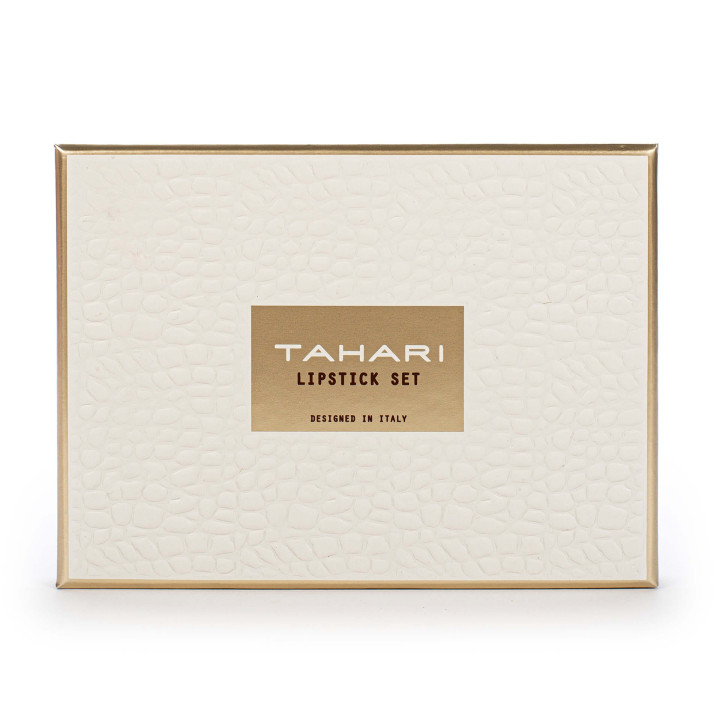 PROMO Coffret 5 rouges à lèvres brillants TAHARI