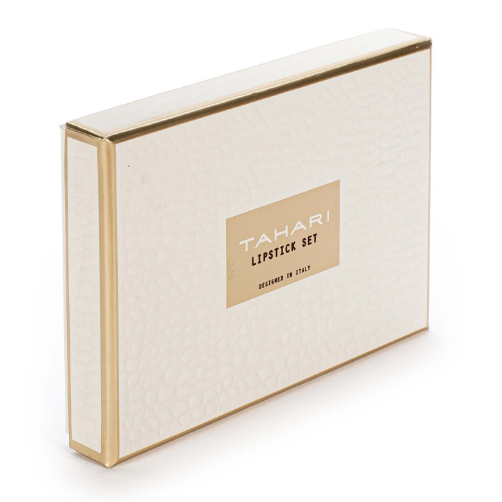 PROMO Coffret 5 rouges à lèvres brillants TAHARI