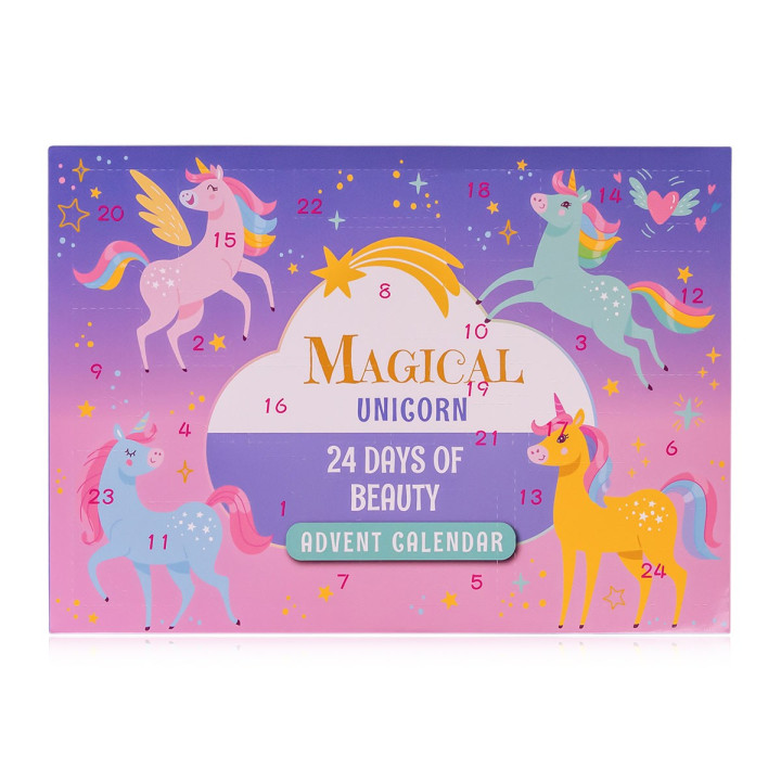 Calendrier de l'avent cosmétiques MAGICAL UNICORN