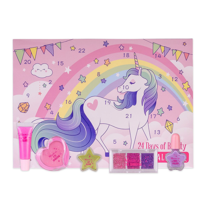 Calendrier de l'avent cosmétiques MAGICAL UNICORN