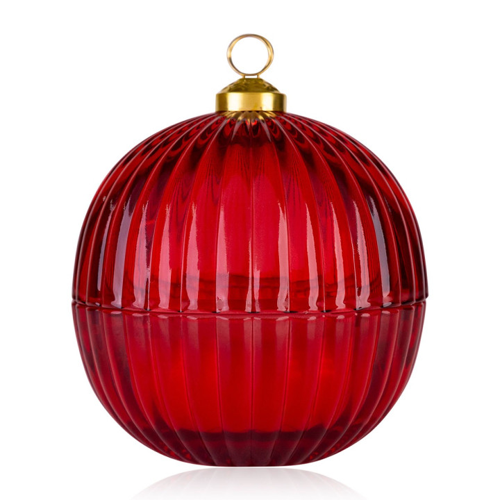 Bougie parfumée 150g LUXURY WINTER, senteur Pomme & Cannelle