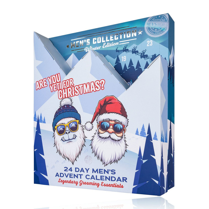 PROMO Calendrier de l'avent cosmétiques homme MEN'S COLLECTION WINTER EDITION