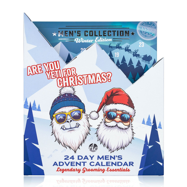 PROMO Calendrier de l'avent cosmétiques homme MEN'S COLLECTION WINTER EDITION