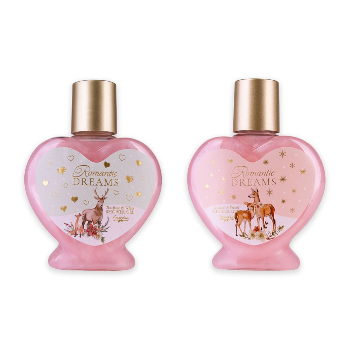 Gel douche PRETTY WINTER, 2 modèles assortis