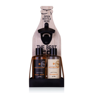 Coffret pour la douche+ ouvre bouteille mural MEN'S COLLECTION
