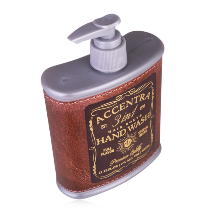 Distributeur savon 3en1 mains/corps/cheveux 330ml MEN'S COLLECTION