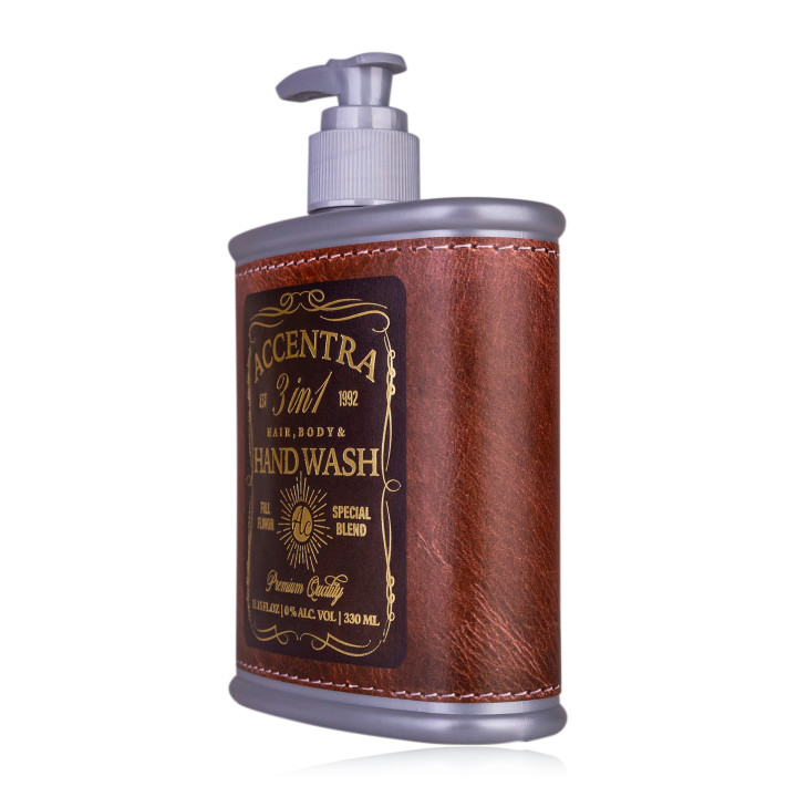 Distributeur savon 3en1 mains/corps/cheveux 330ml MEN'S COLLECTION