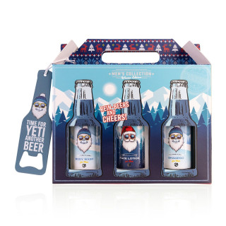 Coffret pour le corps +ouvre bouteille MEN'S COLLECTION WE