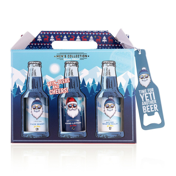 Coffret pour le corps +ouvre bouteille MEN'S COLLECTION WE