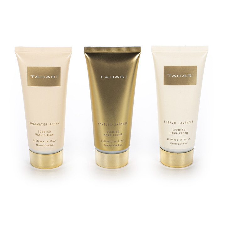 PROMO  Coffret 3 crèmes mains TAHARI, 3 senteurs