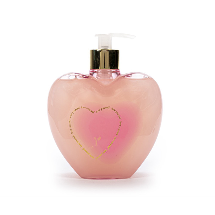 Distributeur savon mains 500ml QUEEN OF HEARTS , senteur Fraise