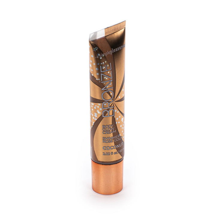 PROMO FRUITS PARTY Crème éclat visage & corps pailletée  60ml Bronze, senteur Coco