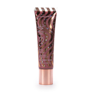 PROMO FRUITS PARTY Crème éclat visage & corps pailletée 60ml Rose gold , senteur Cherry Kiss