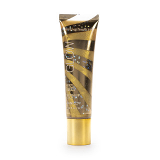 PROMO FRUITS PARTY Crème éclat visage & corps pailletée 60ml Gold , senteur Vanille