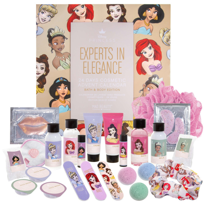 Calendrier de l'avent cosmétiques PRINCESSES DISNEY