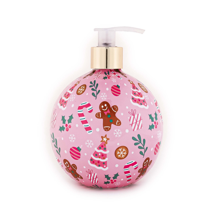 Distributeur de savon liquide 500ml BOULE, 3 modèles/senteurs assortis