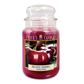 Bougie large (19.5x10cm) BLACK CHERRY