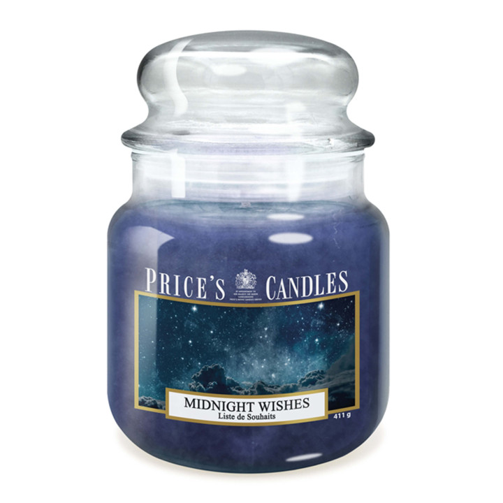Bougie medium (14.5x10 cm) MIDNIGHT WISHES
