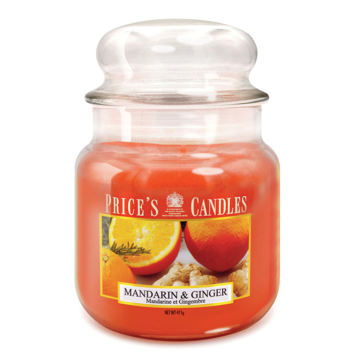 Bougie medium (14.5x10 cm) MANDARIN & GINGER