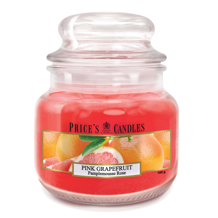 Bougie small (8,3x6.8 cm) PINK GRAPEFRUIT