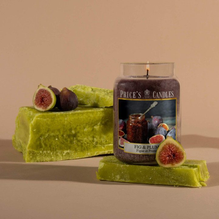 Bougie medium (14.5x10 cm) FIG & PLUM