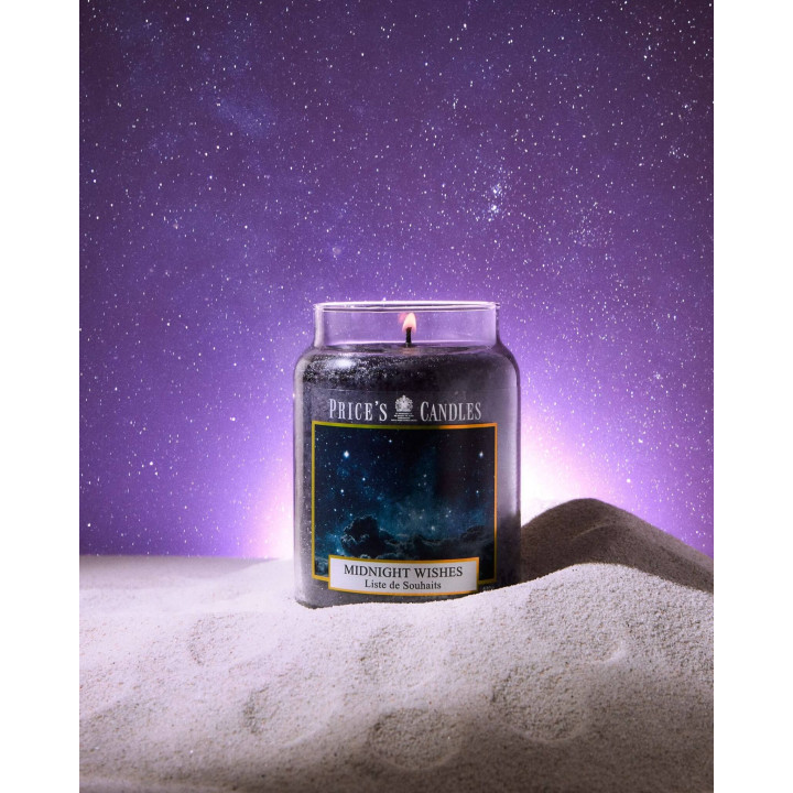 Bougie medium (14.5x10 cm) MIDNIGHT WISHES