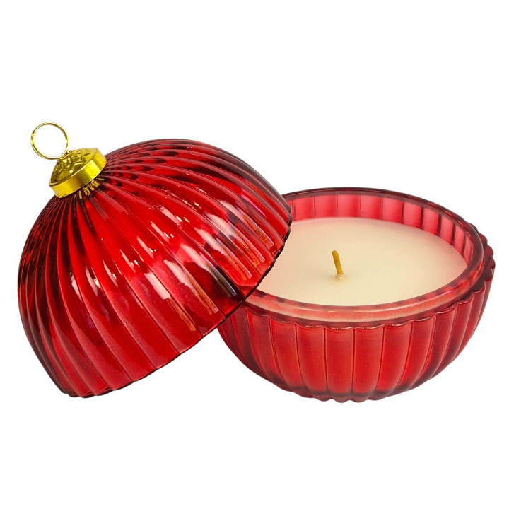 Bougie parfumée 150g LUXURY WINTER, senteur Pomme & Cannelle