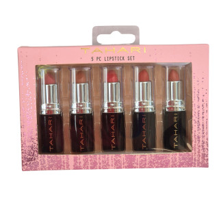 PROMO Coffret 5 rouges à lèvres TAHARI