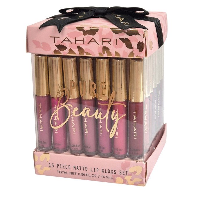 Coffret 15 Lip gloss TAHARI